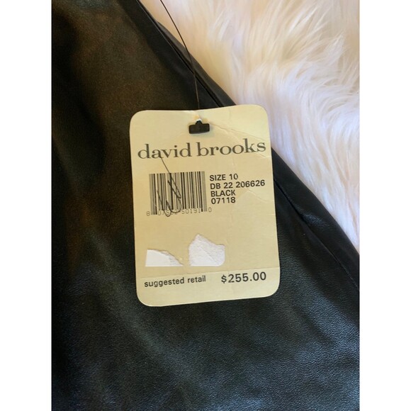NWT David Brooks leather pants - Picture 4 of 12